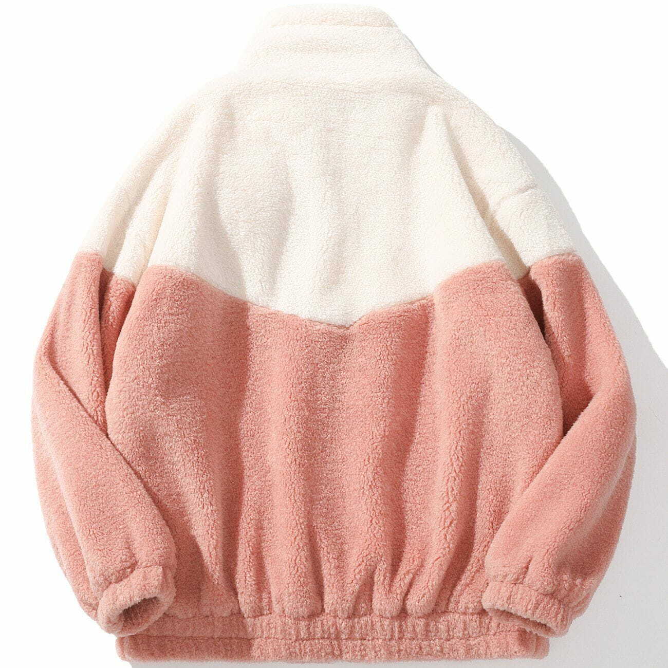 Coquette Aesthetic Sherpa Winter Coat - Y2K Fashion Cute Hoodie for Cozy Style