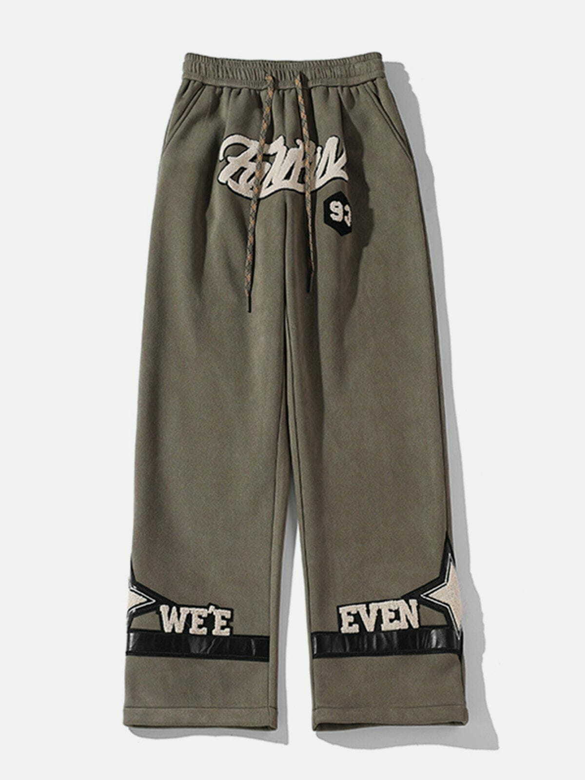 Cozy Fleece Suede Sweatpants for Y2K Fashion, Grunge Aesthetic, and Comfy Outfits