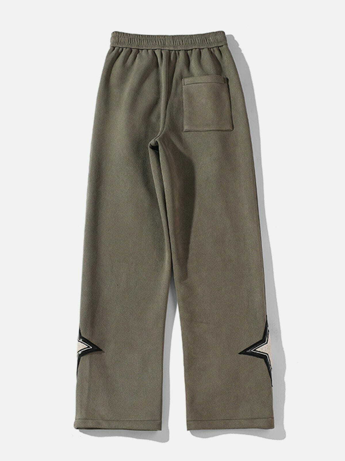 Cozy Fleece Suede Sweatpants for Y2K Fashion, Grunge Aesthetic, and Comfy Outfits