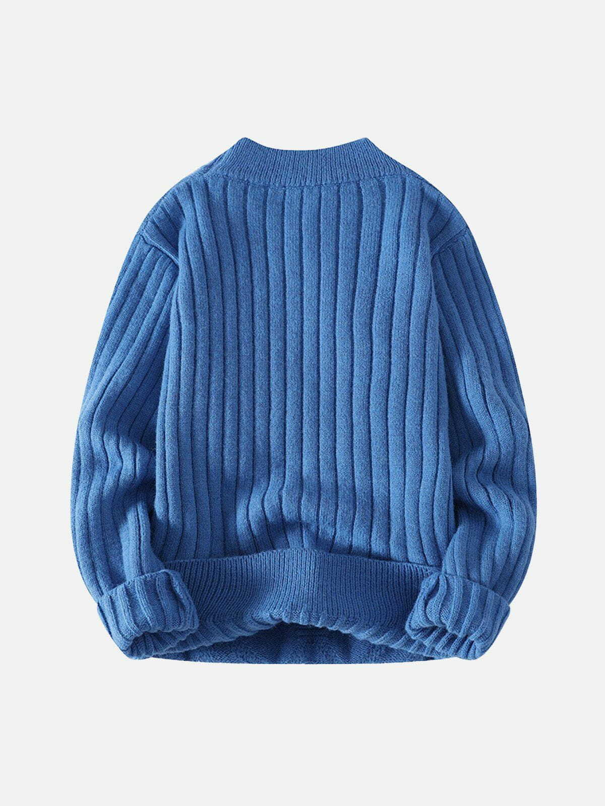 Cozy Woven Knit Sweater in Y2K Style - Perfect for Grunge Aesthetic & Cute Outfits