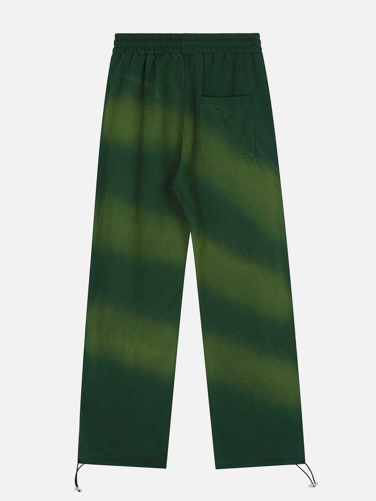 Light and Shade Gradient Sweatpants - Y2K Aesthetic, Comfy Grunge Style, Cute Loungewear