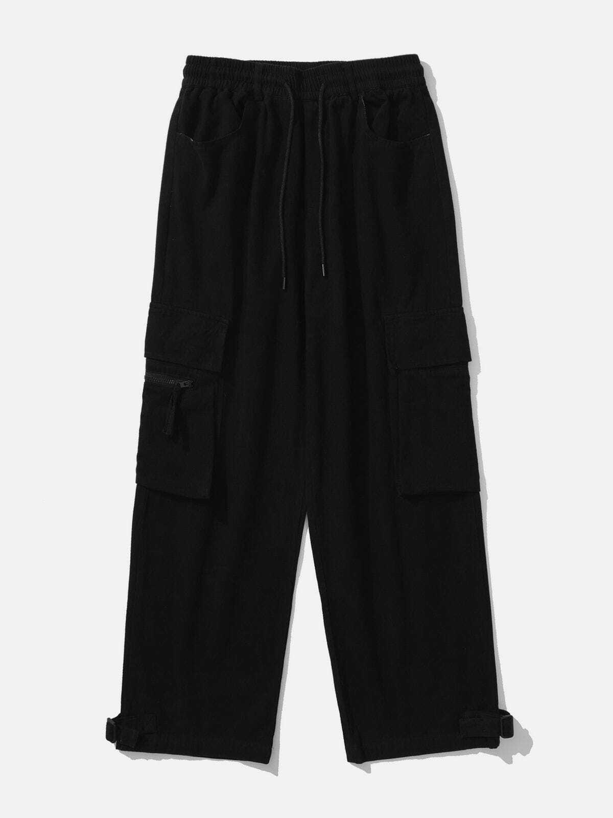 Trendy Multi-Pocket Cargo Pants for Y2K Fashion, Grunge Aesthetic, and Coquette Style