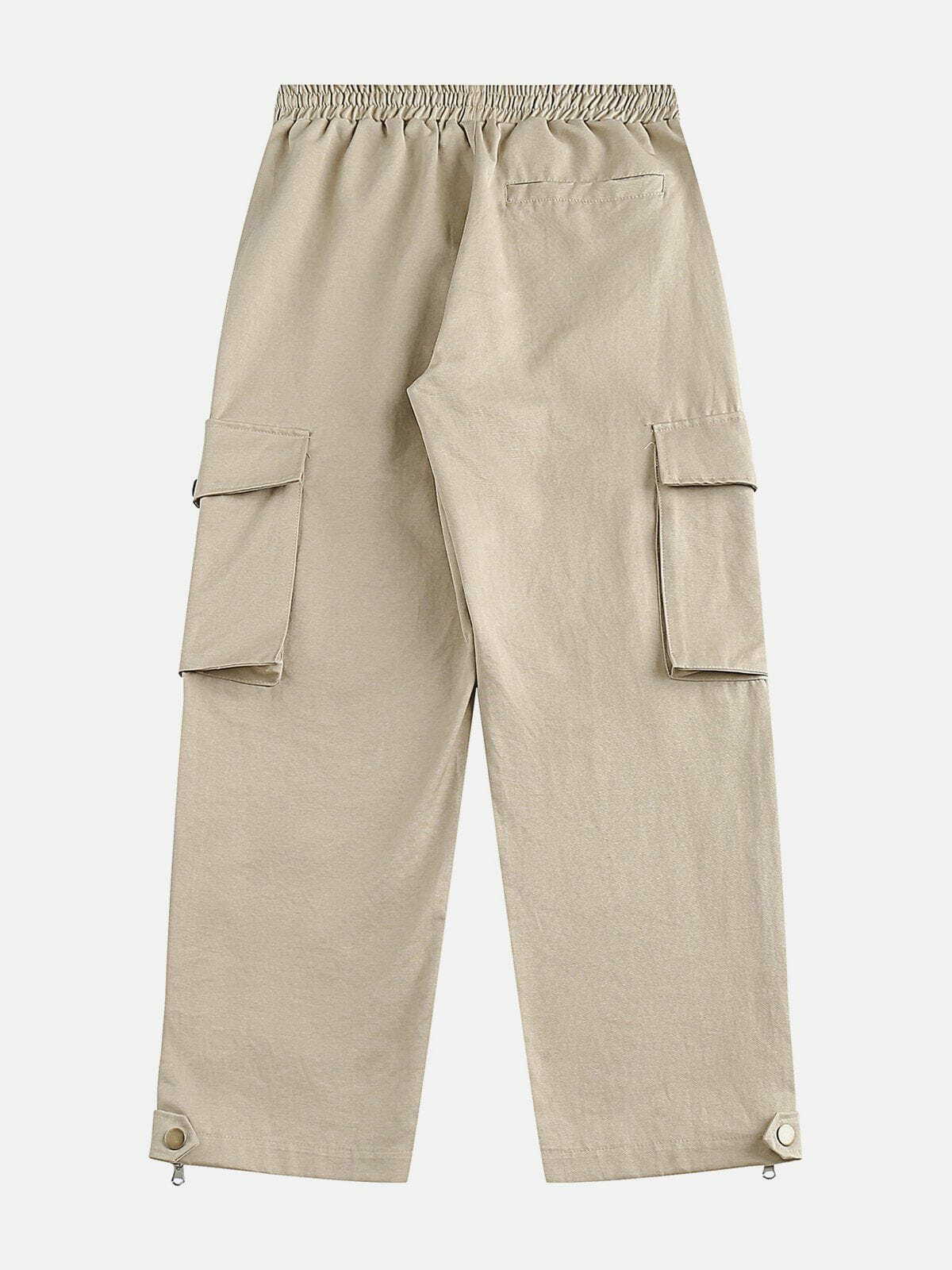 Trendy Multi-Pocket ZIP UP Cargo Pants for Y2K Fashion, Grunge Aesthetic & Coquette Style