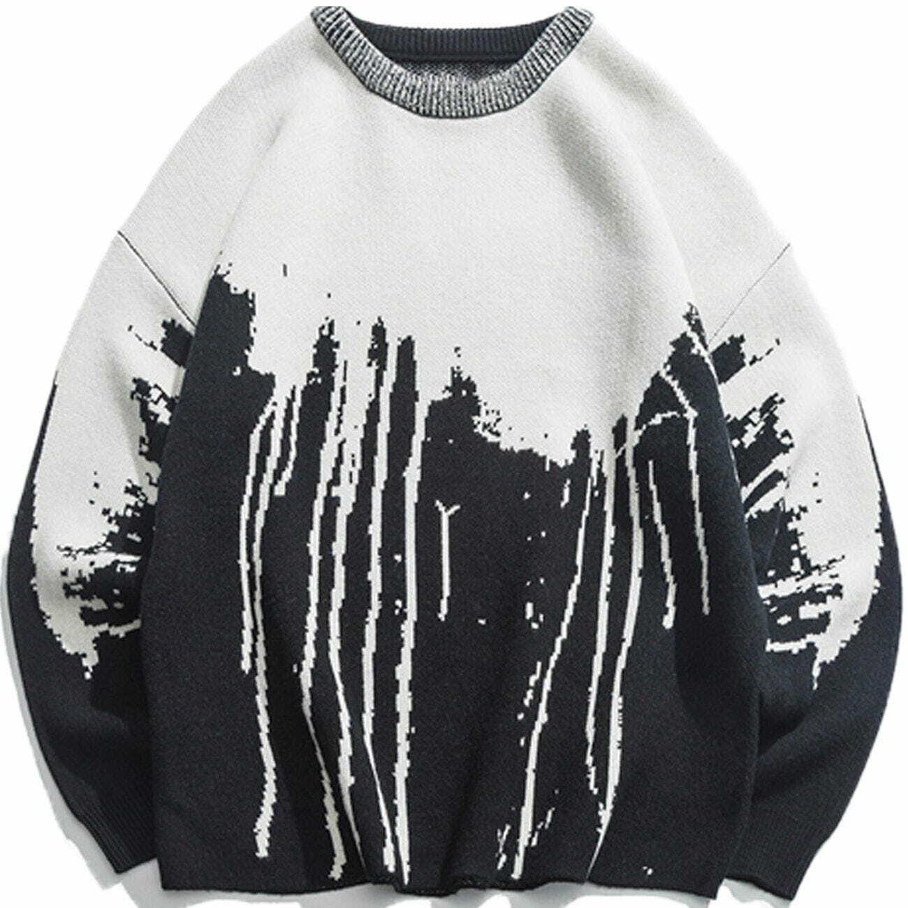 Trendy Tie-Dye Sweater for Y2K Fashion Lovers | Comfy Aesthetic Tops & Grunge Style