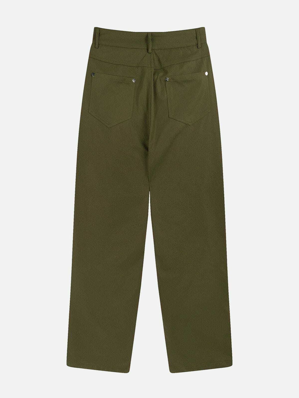 Trendy Y2K Cargo Pants with Multiple Pockets - Perfect for Grunge and Coquette Aesthetic