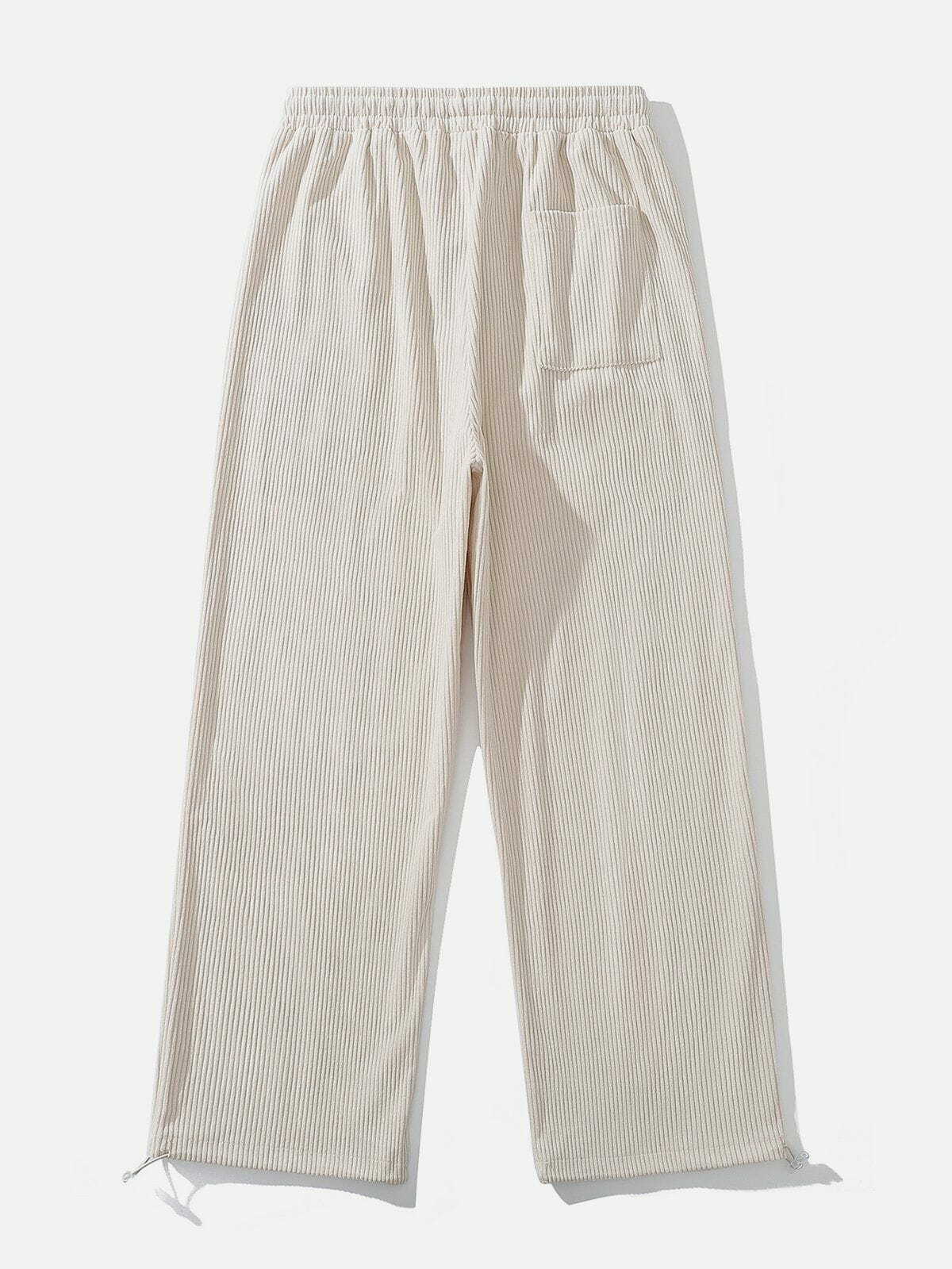 Trendy Y2K Corduroy Pants for Grunge Aesthetic & Coquette Style - Comfy & Chic!