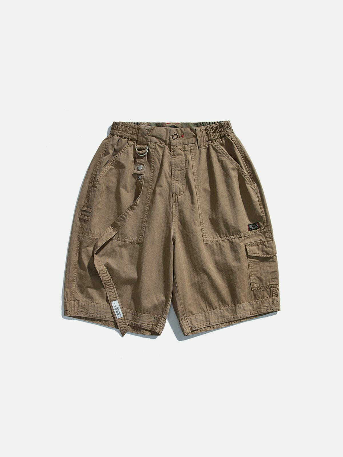 Trendy Y2K Fashion Large Pocket Cargo Shorts for Grunge Aesthetic & Coquette Style