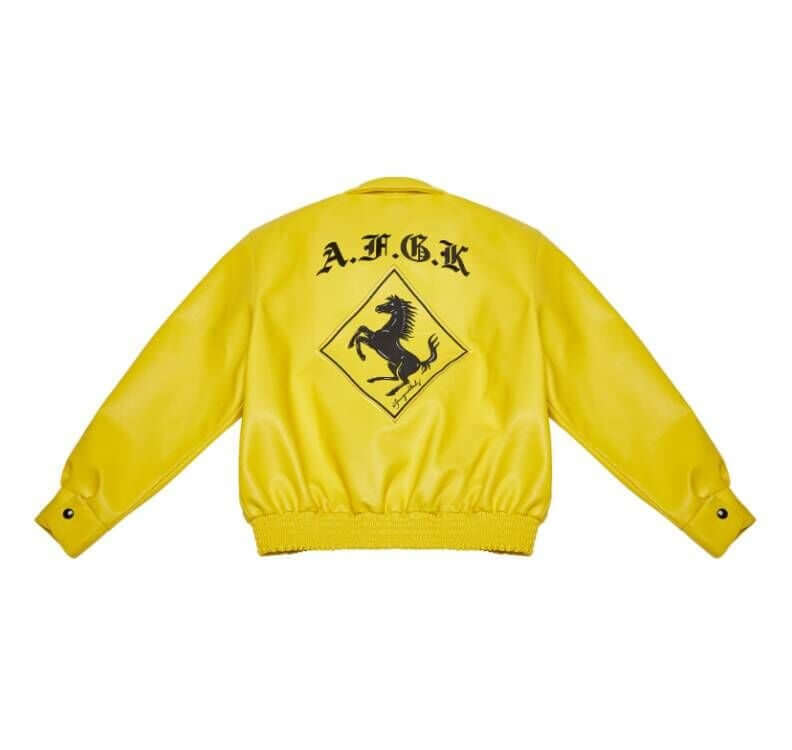 Trendy Y2K Fashion Yellow Jacket for Coquette Aesthetic & Grunge Style Outfits