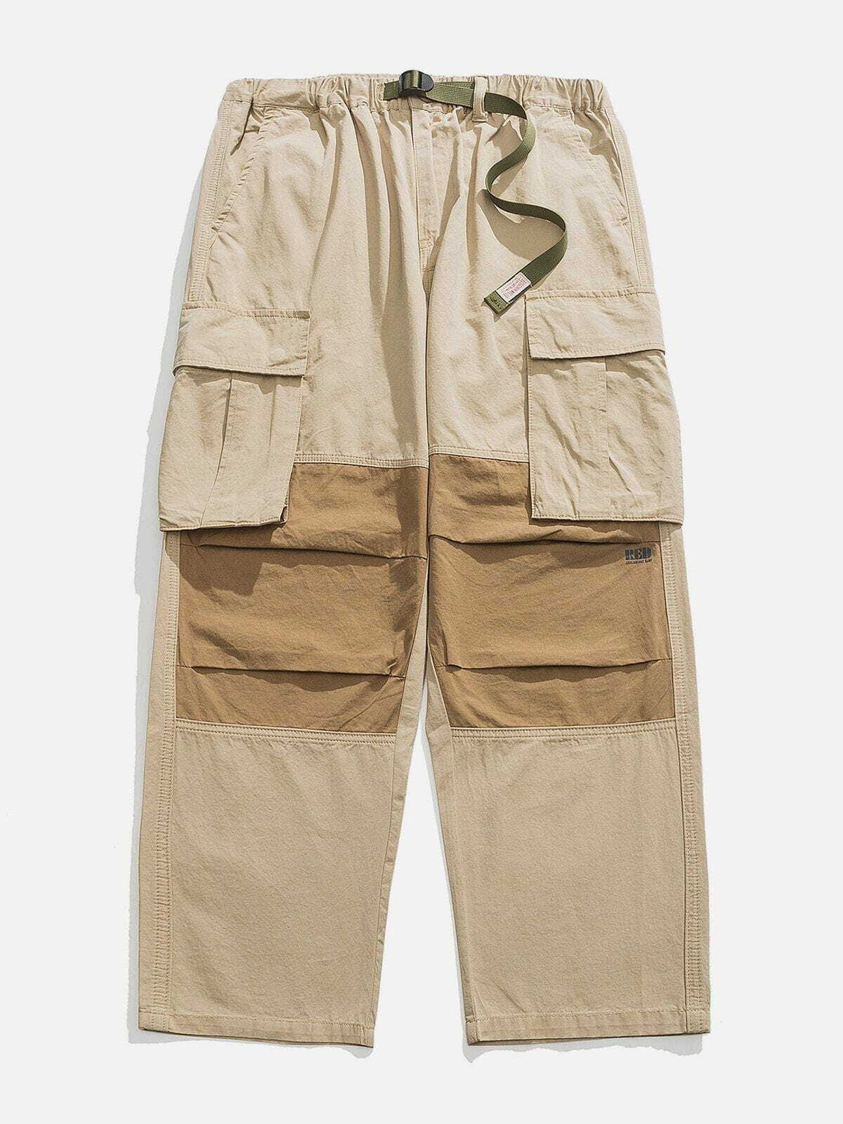 Trendy Y2K Flap Pocket Cargo Pants for Grunge Aesthetic & Coquette Style Outfits