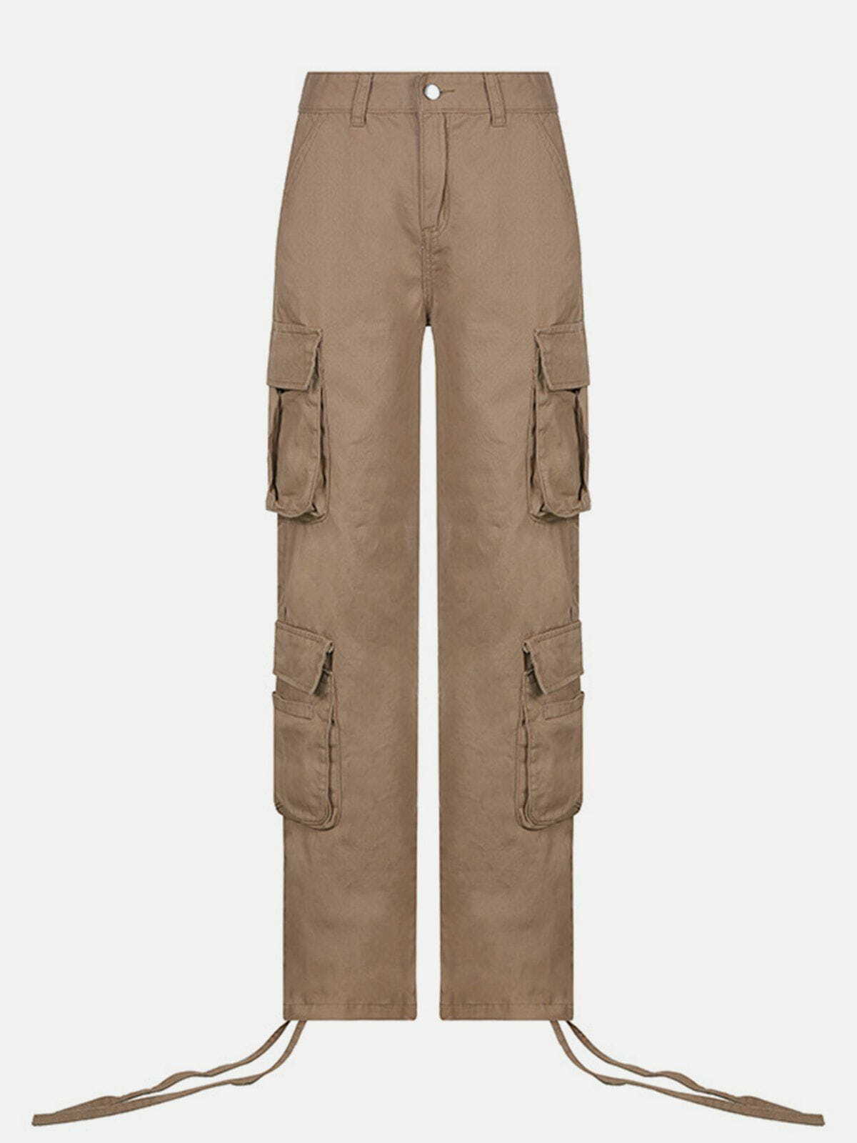 Trendy Y2K Low Waist Cargo Pants for Coquette, Grunge, and Aesthetic Styles