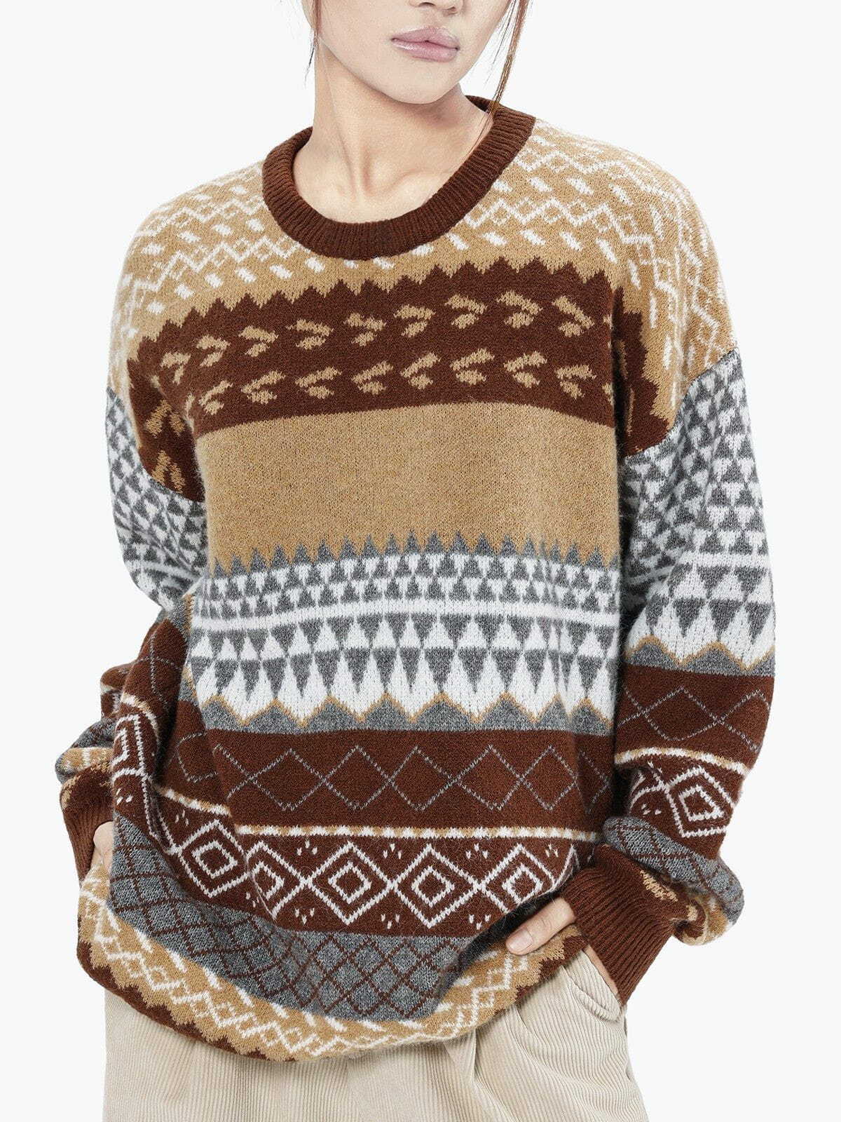 Vintage 'Taste of Season' Y2K Aesthetic Soft Sweater - Cozy Fall Fashion Essential