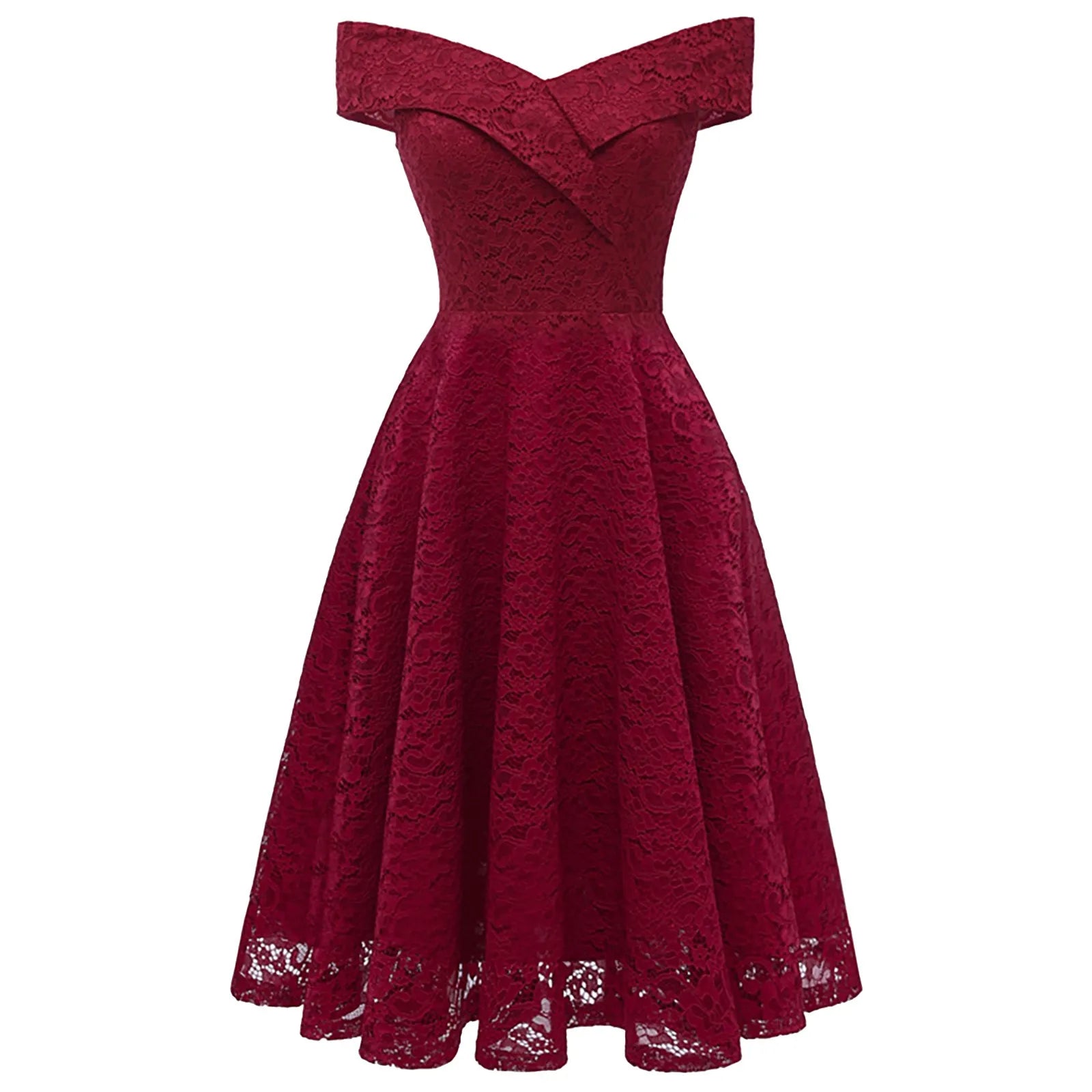 Vintage Y2K Lace Collar Swing Dress - High Waist, Slim Fit, Sleeveless, Elegant Aesthetic