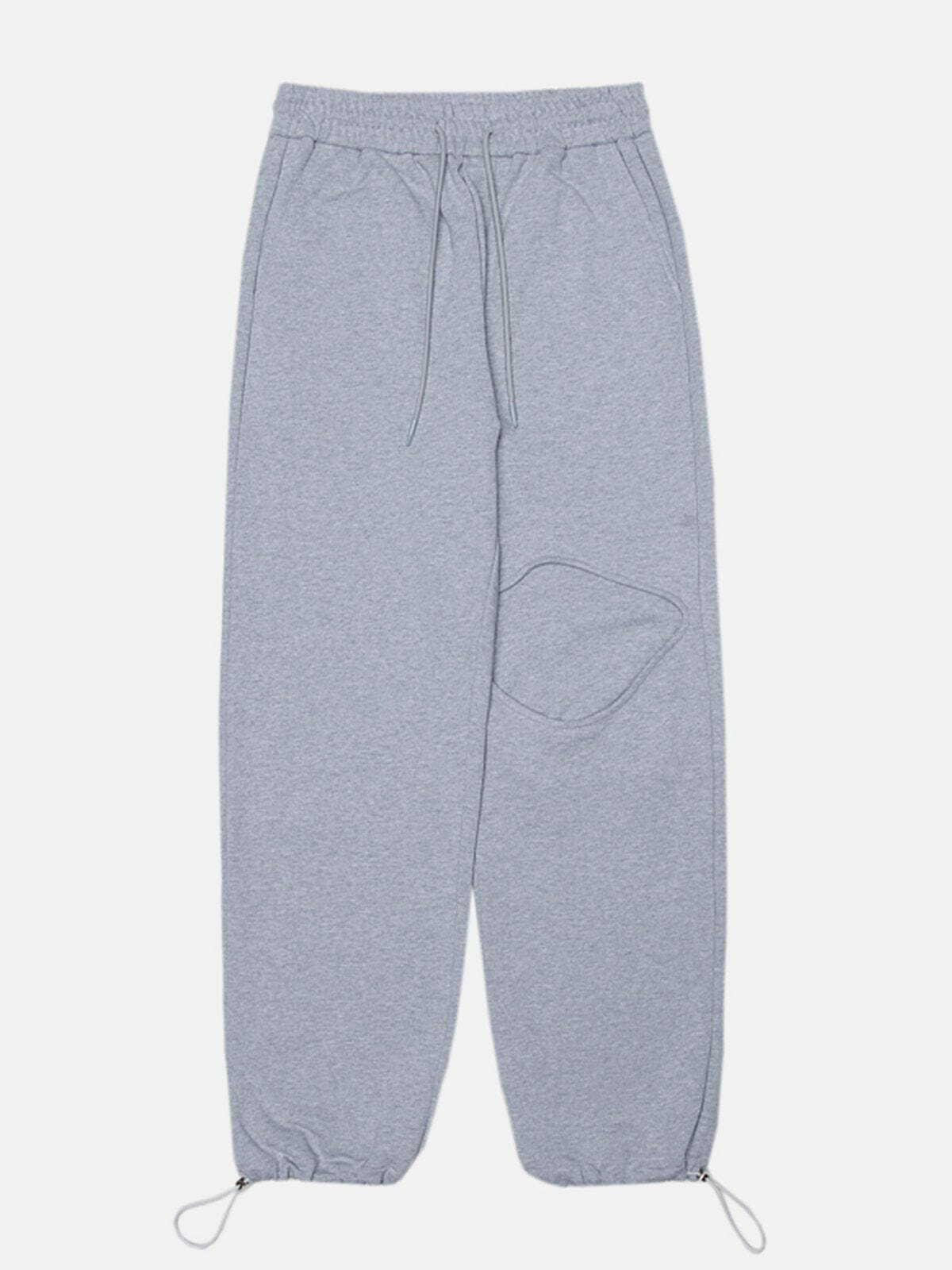 Y2K Aesthetic Comfy Sweatpants - Thickening Design for Grunge & Coquette Styles