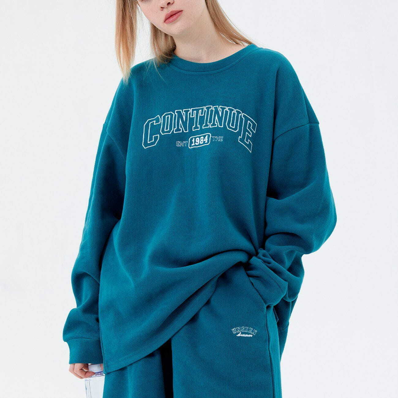 Y2K Fashion Letter Embroidered Sweatshirt - Cute Aesthetic Hoodie for Coquette & Grunge Styles