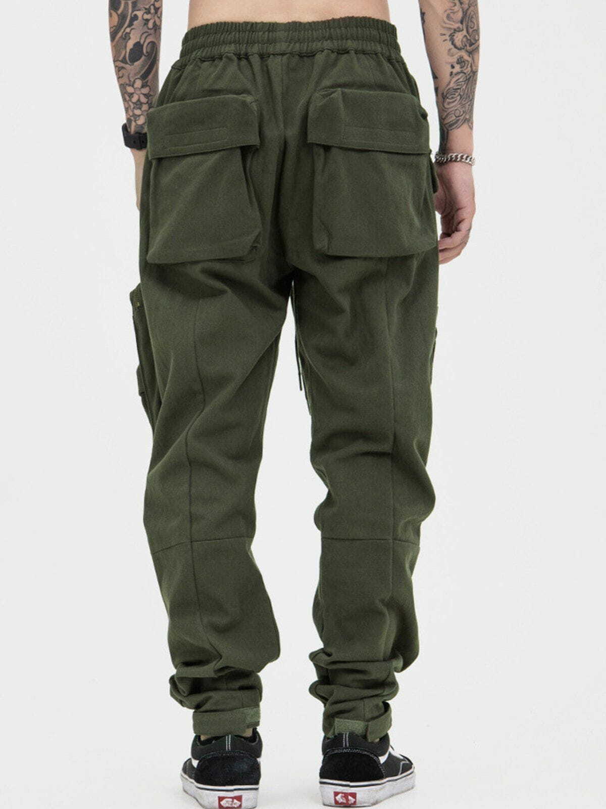 Y2K Fashion Multi Pocket Cargo Pants - Grunge Aesthetic & Coquette Style Essential