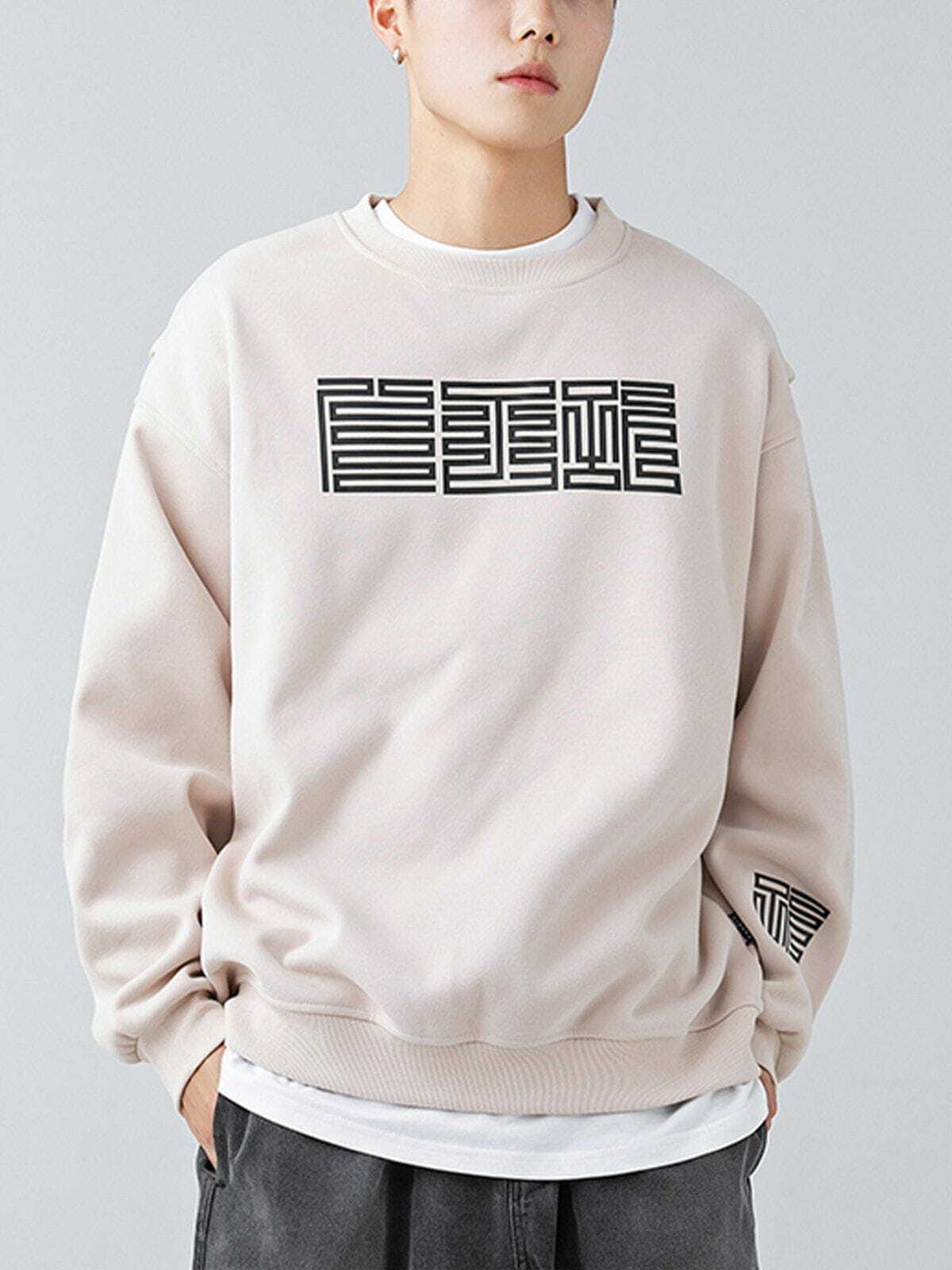 Y2K Graphic Sweatshirt - Cute Tops for Coquette Aesthetic & Grunge Style Lovers