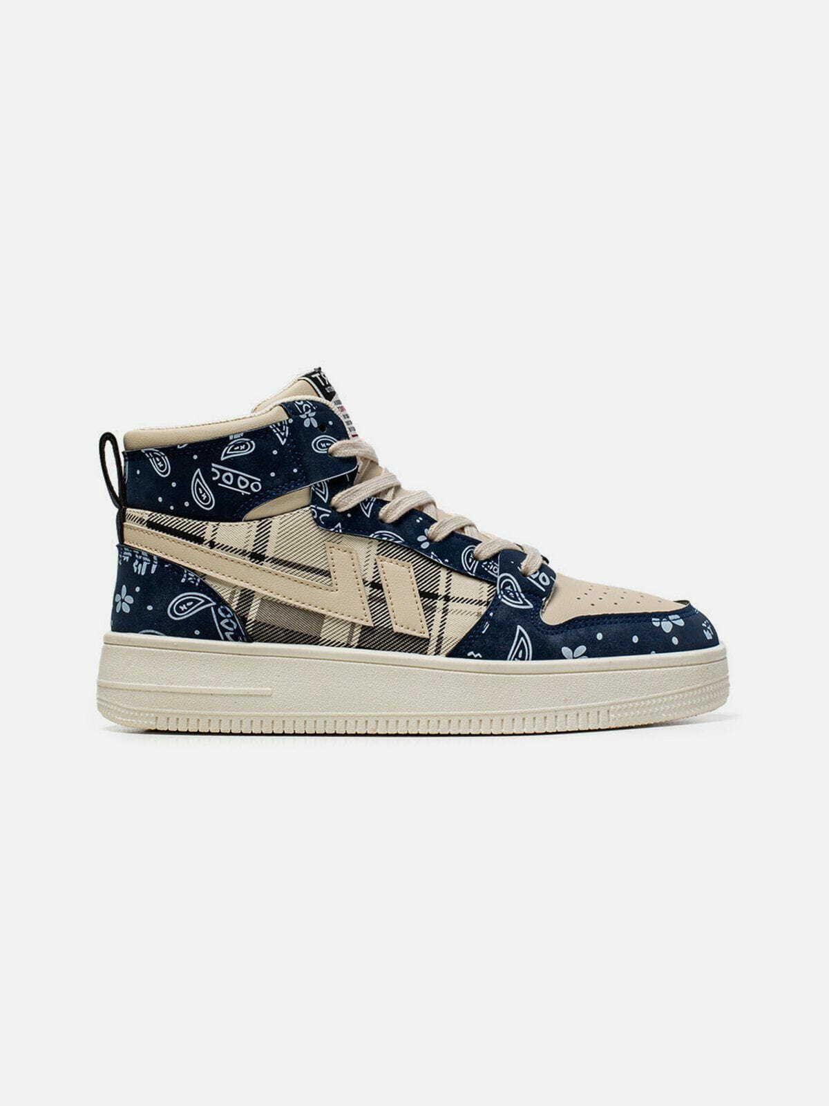 Y2K High Top Platform Sneakers - Cute Aesthetic Shoes for Coquette, Grunge & Retro Styles